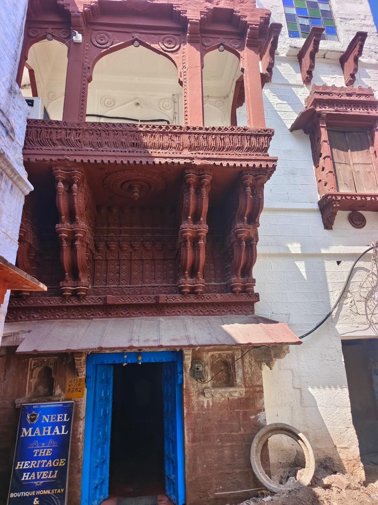 Neel Mahal The Heritage Haveli Jodhpur  Bagian luar foto
